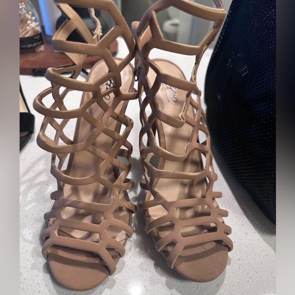 Nude heels